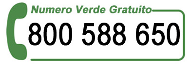 Numero Verde Gratuito. Chiama Ora 800.588.650