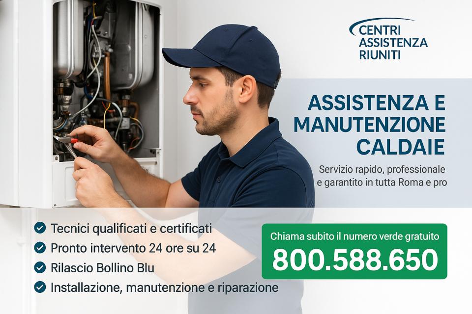 Assistenza e manutenzione caldaia a Roma e Provinc